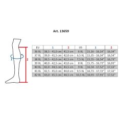 Lederreitstiefel HKM Titanium extra kurz/Weite XL