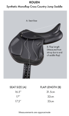 Cross-Sattel PREMIER EQUINE Rouen Monoflap