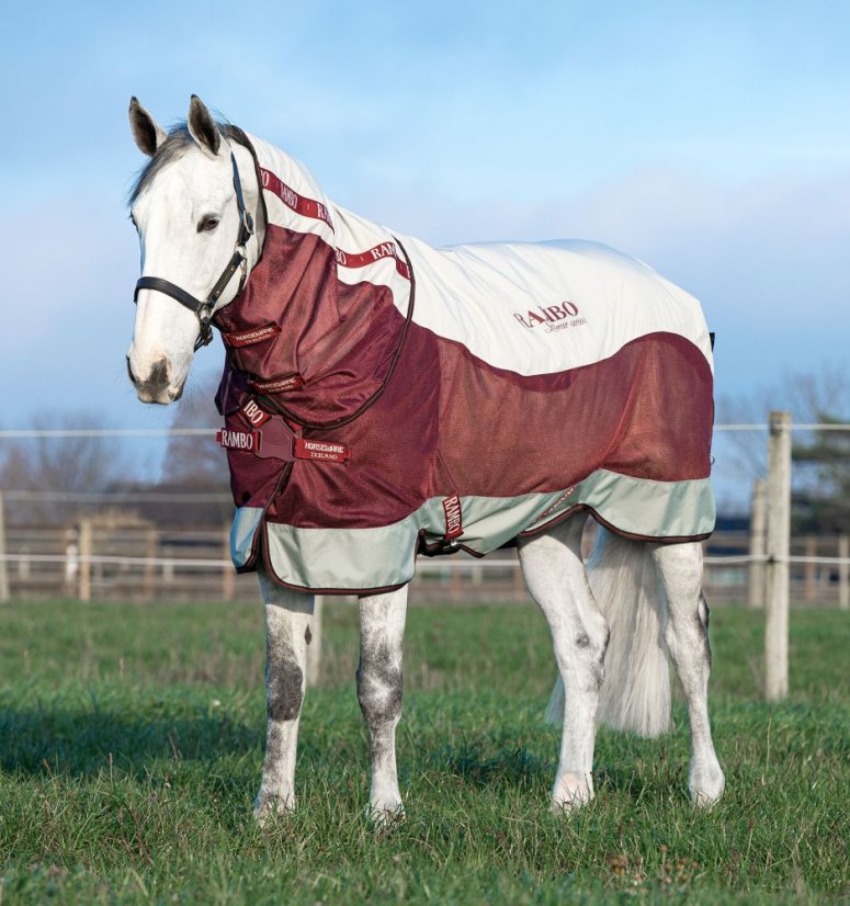 Nepromokavá deka Horseware Rambo Summer Series Turnout Disc 0g + 100g