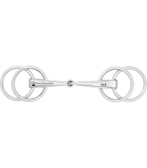 Vozatajské udidlo se 4 kroužky Waldhausen, 16 mm