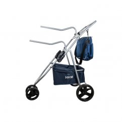 Folding trolley for the HKM saddle