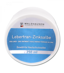 Mast z oleje z tresčích jater a zinku Waldhausen 250ml