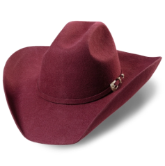 Westernový klobúk Wyoming Burgundy