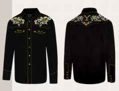 Herrenhemd Stars & Stripes YELLOWSTONE DORIAN