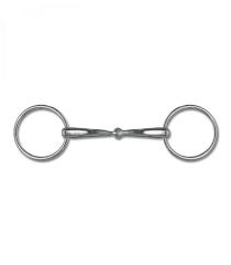 Water snaffle anatomical, solid