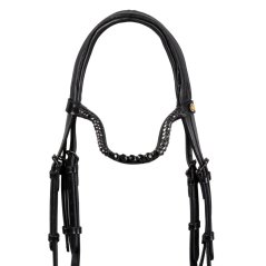 Anatomic dressage bridle EQUESTRO