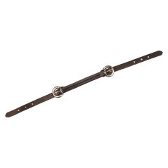 Stitched Leather Noseband Platinum Pro