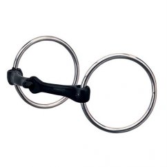 All Purpose Ring Snaffle Bit, 5" Sweet Iron Mouth WEAVER