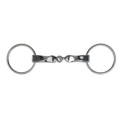 Udidlo gag METALAB Magic System – kroucené, 20 mm, kroužky 75 mm Udidlo gag METALAB Magic System – kroucené, 20 mm, kroužky 75 mm