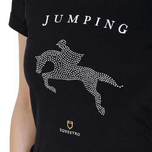 Jezdecké tričko EQUESTRO JUMPING DIAMONDS