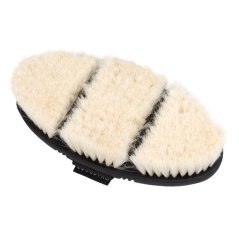 Flexible grooming brush with soft bristles Equestro