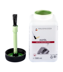 Hoof oil with laurel oil, with brush, 500 ml