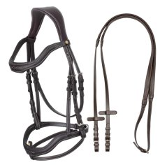 Měkká kožená uzdečka EQUESTRO
