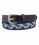 Braided belt Karla - Color: nebesky modrá/béžová/asfalt, Dimension: 75 cm