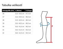 Elegantní, šněrovací vysoké jezdecké boty HKM - dlouhé-38