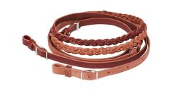 POOL'S Classic Barrel western leather reins