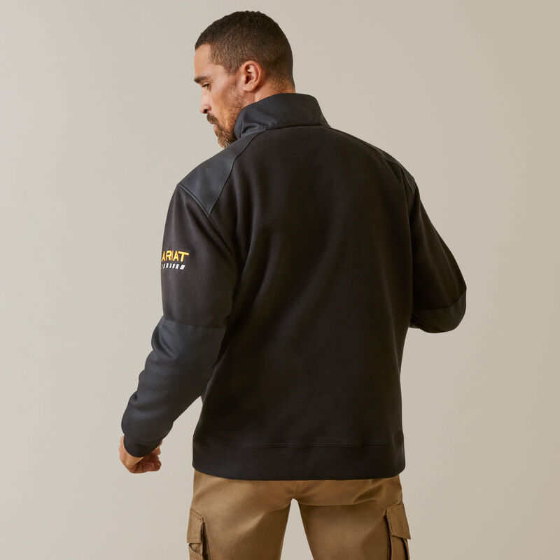 Pánská mikina Ariat Rebar Workman Duracanvas 1/4 Zip