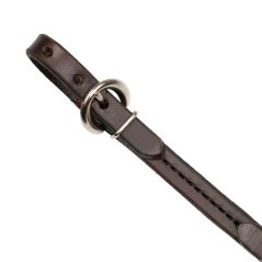 Stitched Leather Noseband Platinum Pro