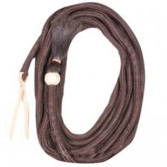 Cowboy Tack Vaquero Braided Nylon Mecate With Horsehair