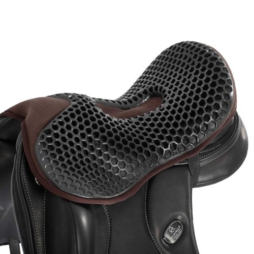 Dressage saddle cover ACAVALLO Gel-Out Ortho-Pubis Hexagonal