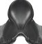 Drezurní sedlo BUSSE BASEL-FLEXI černé, kratší bočnice
