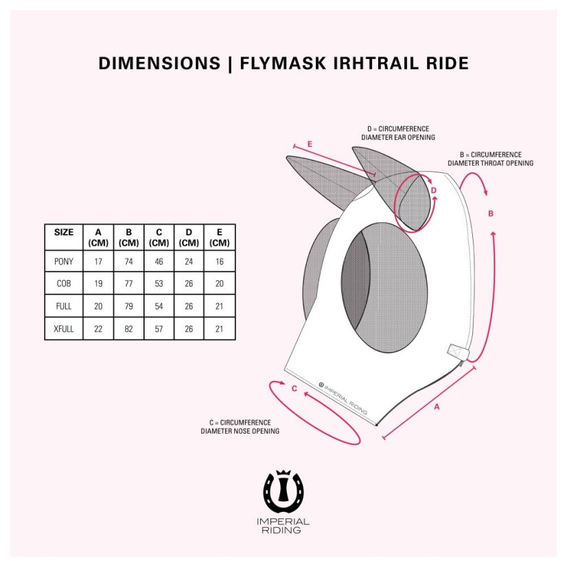 Maska proti hmyzu Imperial Riding Tail ride