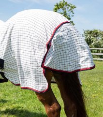 Bavlněná stájová deka Premier Equine s krčním dílem