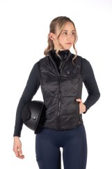 Jezdecká vyhřívaná vesta HKM Slimline- Style (s baterií/powerbankou)