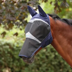 Shires FlyGuard Pro Fine Mesh Mask + 70% UV