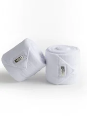 Polo Wraps Equestrian Stockholm White Perfection Silver