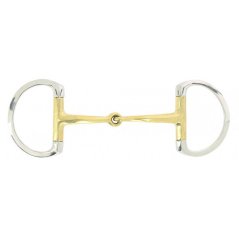 Udidlo pro koně oliva FEELING "SNAFFLE”