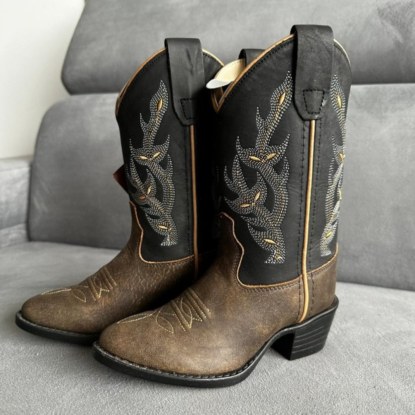Dětské westernové boty OLD WEST 8137 - DOPRODEJ
