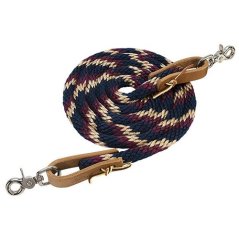 Westernové otěže WEAVER 5/8" x 8'