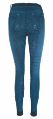 Dětské jezdecké rajtky HKM Summer Denim Easy