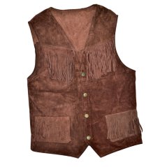 Vesta LAKOTA Suede s třásněmi