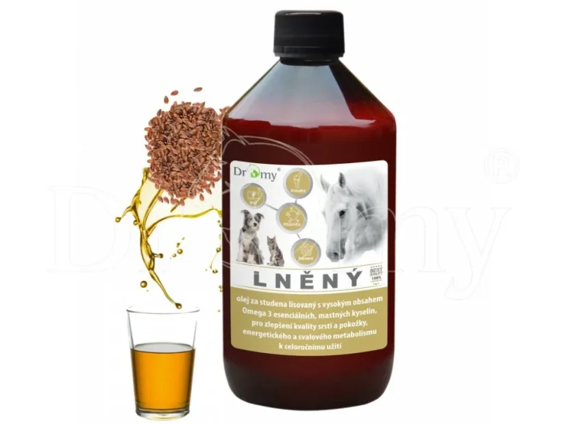Dromy Lněný olej