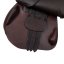Skokové sedlo ACAVALLO Roma Double Leather - Barva: koňak, Rozměr: 16,5"