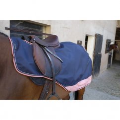 Waterproof waist blanket for horses EQUITHME TIREX 600D REFLECTIVE with fleece lining