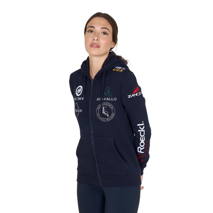 Equestro Damen-Sweatshirt Multilogo
