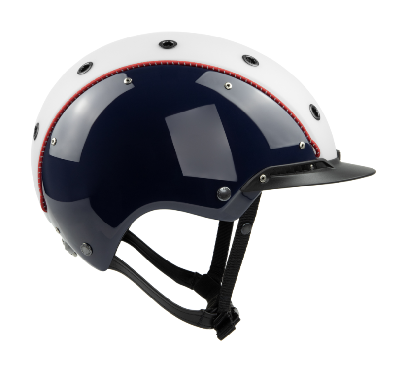 Jezdecká přilba CASCO Champ-3 Island blau