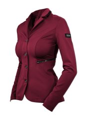 Damen-Rennjacke Equestrian Stockholm Bordeaux