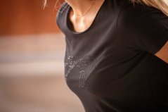 Damen T-Shirt Penelope Iconic Strass