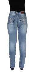 Dámské westernové jeans kalhoty LEXI