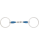 Stihlové udidlo 2x lomené Sweet Iron Waldhausen, 16mm