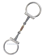 Westernové udidlo D 2x lomené WESTERN IMPORTS