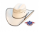 Westernový klobouk Ashton slaměný
