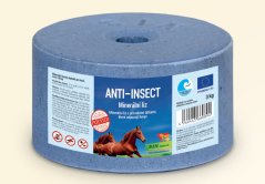 ANTI INSECT MINERÁLNÍ LIZ S PŘÍRODNÍMI LÁTKAMI, KTERÉ ODPUZUJÍ HMYZ