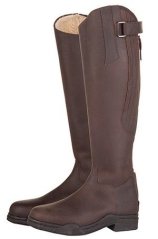 Jezdecké zimní boty HKM Country Arctic výška standard/široké AKCE