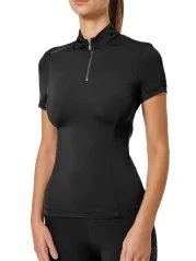 Dámské triko Equestrian Stockholm UV Protection Black Edition