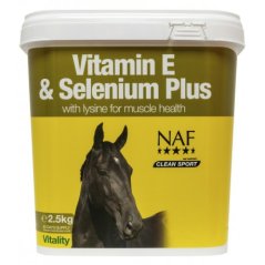 NAF Vitamin E & Selenium Plus - pro správnou funkci svalů koní